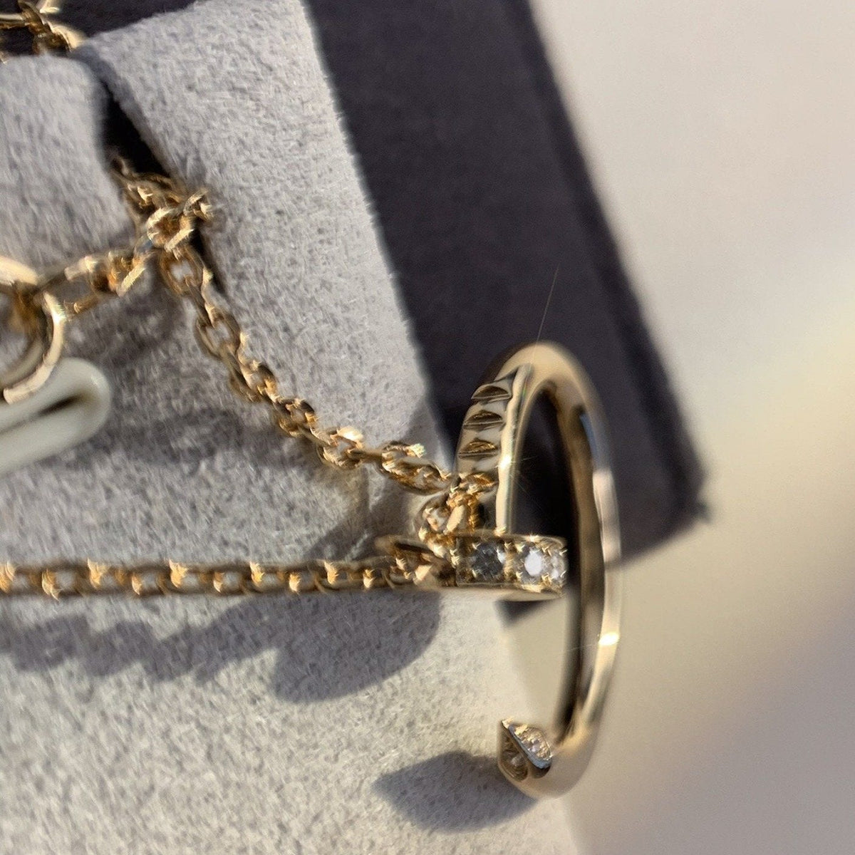 ¡®Lume Jewels¡¯JUSTE NECKLACE PINK GOLD