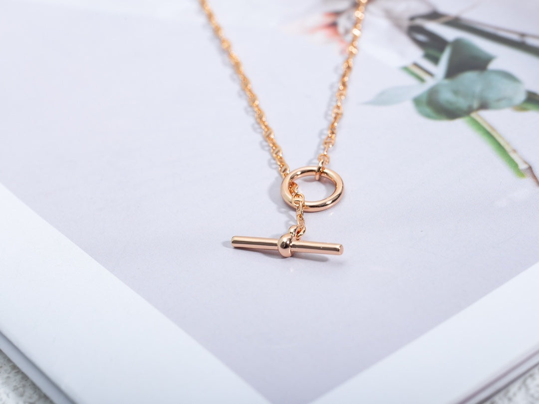 ¡®Lume Jewels¡¯ECHAPPEE NECKLACE PINK GOLD