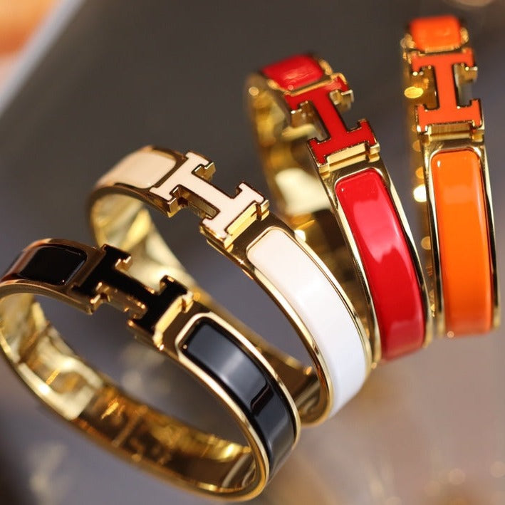 ¡®Lume Jewels¡¯H BRACELET 12MM GOLD