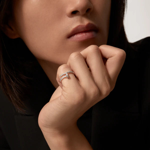 ¡®Lume Jewels¡¯JUSTE RING 1.8MM SILVER DIAMONDS