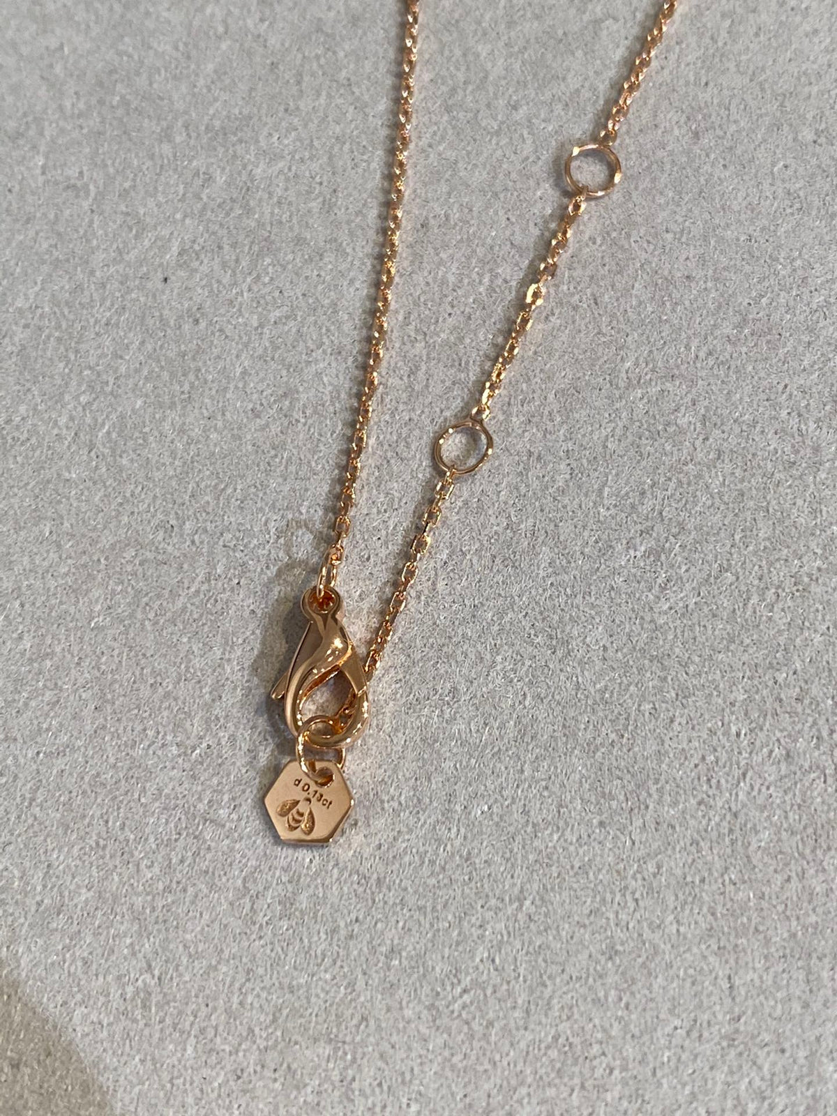 ¡®Lume Jewels¡¯BEE LOVE DIAMOND NECKLACE