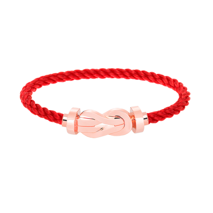 ¡®Lume Jewels¡¯CHANCE LARGE 8 FIGURE BUCKLE NO DIAMOND BRACELET ROSE GOLD