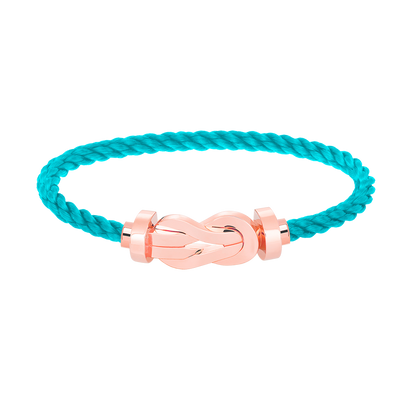 ¡®Lume Jewels¡¯CHANCE LARGE 8 FIGURE BUCKLE NO DIAMOND BRACELET ROSE GOLD