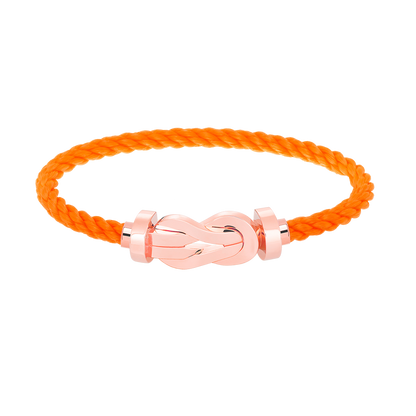 ¡®Lume Jewels¡¯CHANCE LARGE 8 FIGURE BUCKLE NO DIAMOND BRACELET ROSE GOLD