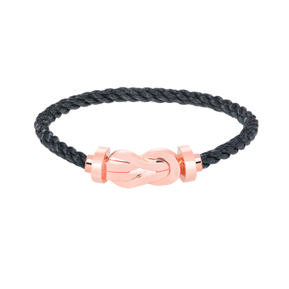 ¡®Lume Jewels¡¯CHANCE LARGE 8 FIGURE BUCKLE NO DIAMOND BRACELET ROSE GOLD
