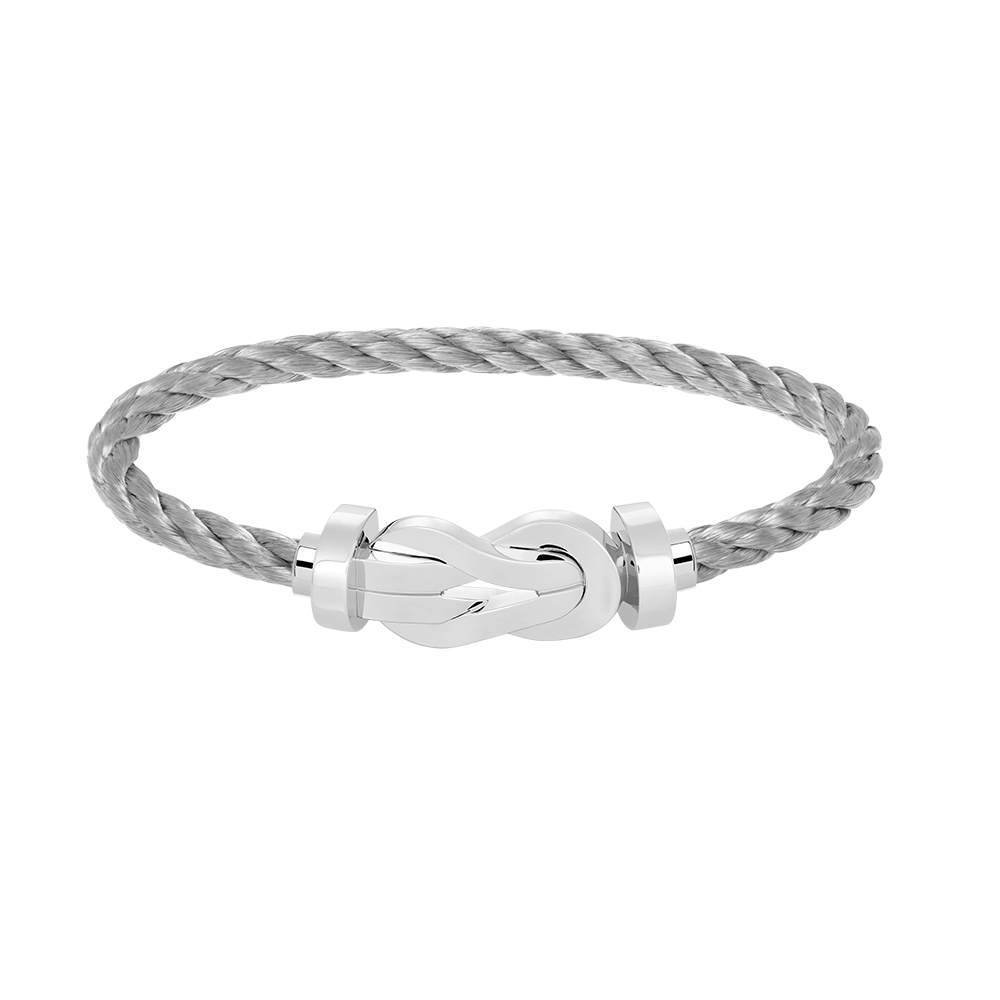 ¡®Lume Jewels¡¯CHANCE LARGE 8 FIGURE BUCKLE NO DIAMOND BRACELET SILVER