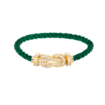 ¡®Lume Jewels¡¯CHANCE LARGE 8 FIGURE BUCKLE FULLDIAMOND BRACELET GOLD