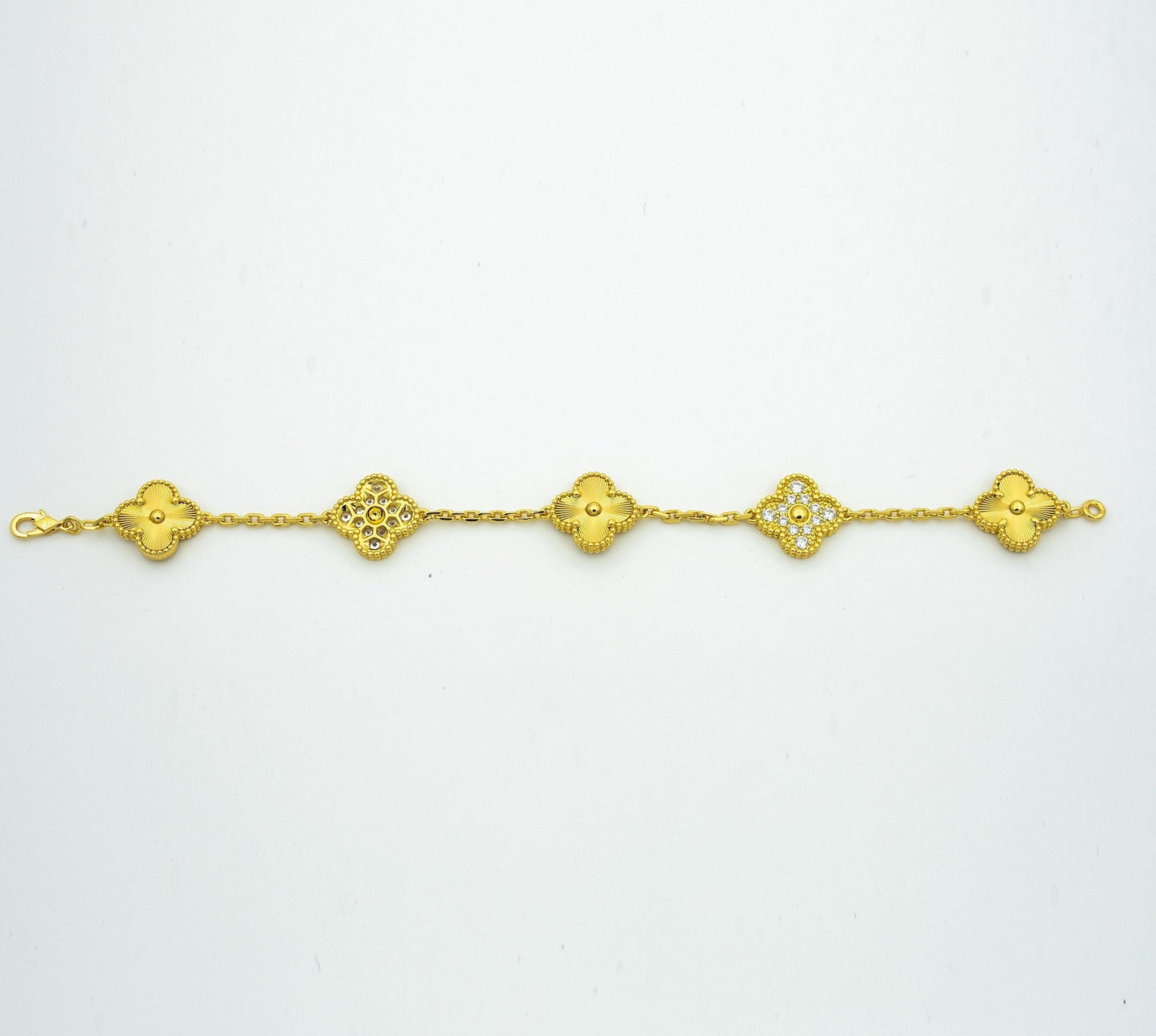 [Lume Jewels]New  CLOVER 5 MOTIF LASER BRACELET COLLECTION