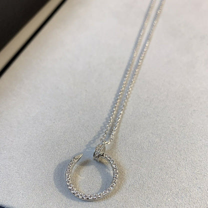 ¡®Lume Jewels¡¯JUSTE NECKLACE SILVER DIAMONDS
