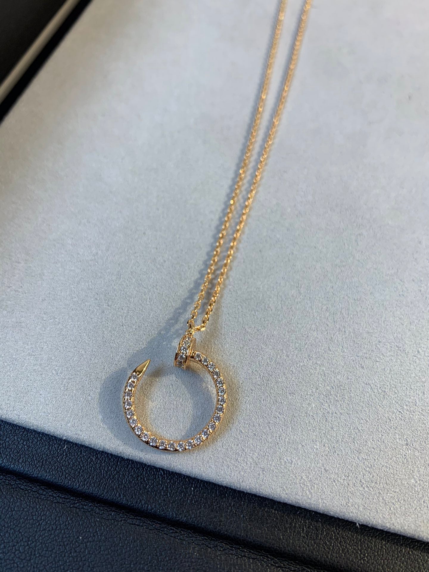 ¡®Lume Jewels¡¯JUSTE NECKLACE PINK GOLD DIAMONDS