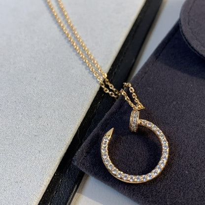 ¡®Lume Jewels¡¯JUSTE NECKLACE PINK GOLD DIAMONDS