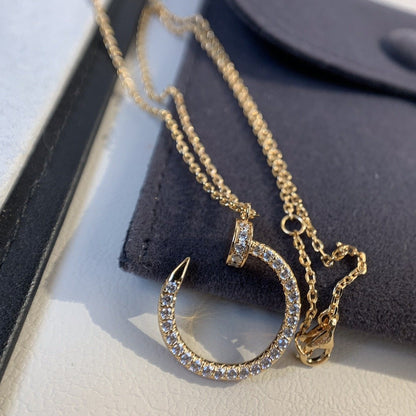 ¡®Lume Jewels¡¯JUSTE NECKLACE PINK GOLD DIAMONDS