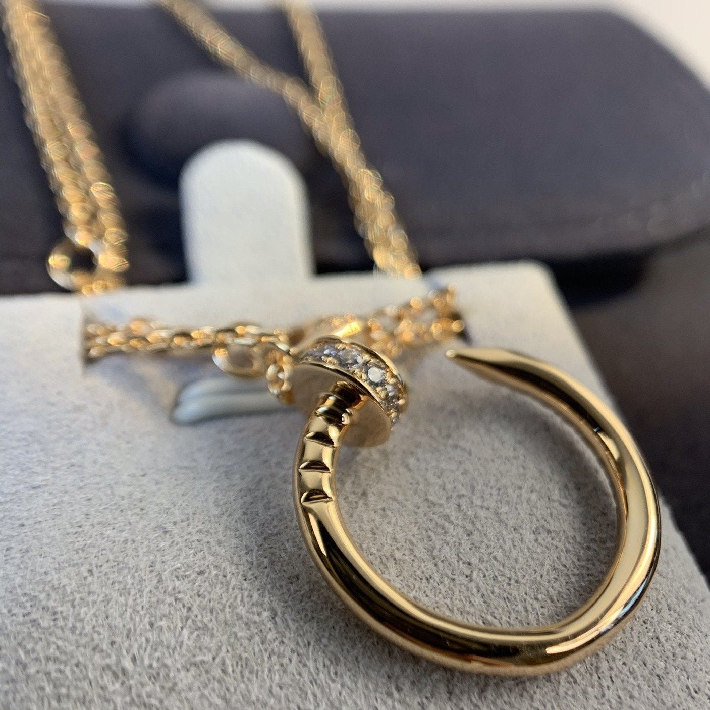 ¡®Lume Jewels¡¯JUSTE NECKLACE PINK GOLD DIAMONDS