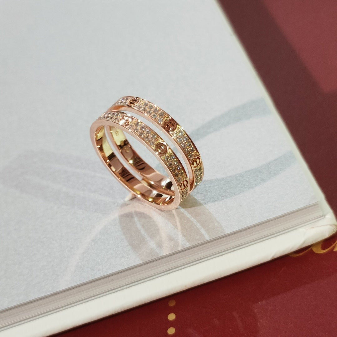 ¡®Lume Jewels¡¯LOVE RING 2.65MM DIAMOND