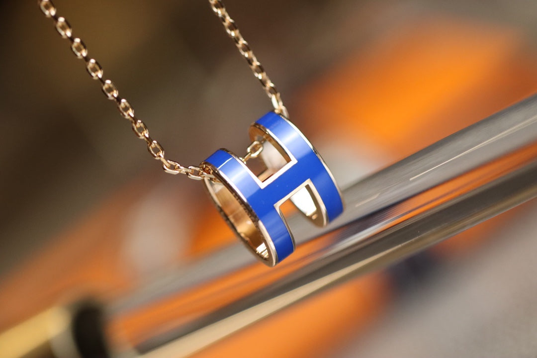 ¡®Lume Jewels¡¯POP H PEDANT PINK GOLD