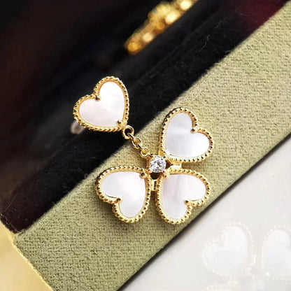 ¡®Lume Jewels¡¯CLOVER SWEET WHITE MOP EARRINGS