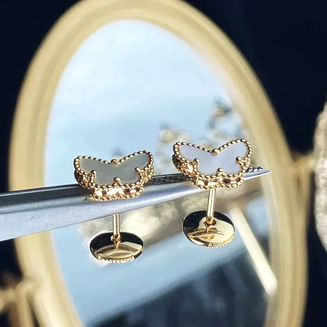 ¡®Lume Jewels¡¯SWEET BUTTERFLY MOP EARSTUDS