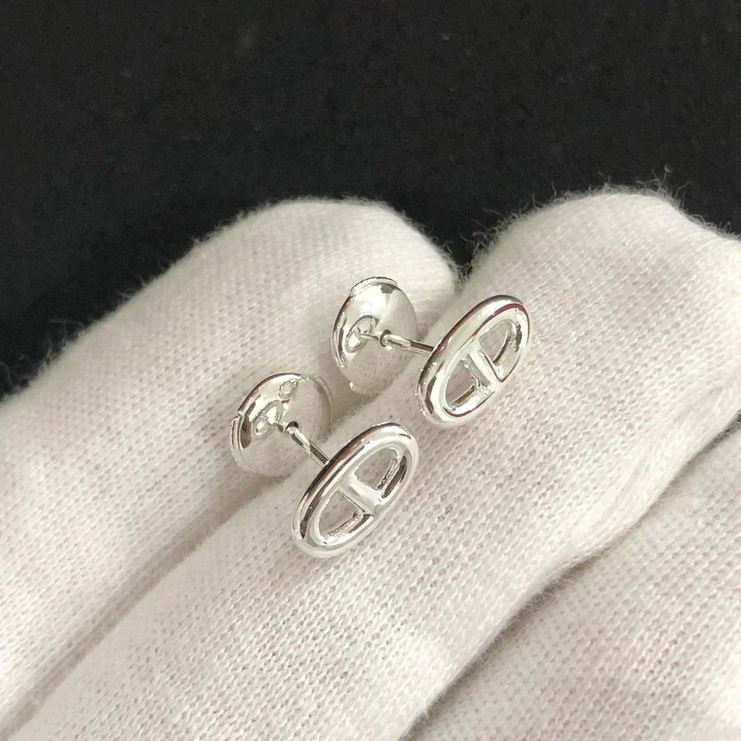 ¡®Lume Jewels¡¯CHAINE SMALL EARRINGS GOLD AND SILVER