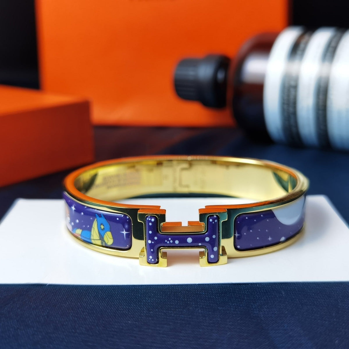 ¡®Lume Jewels¡¯H STAR AND MOON BRACELET 12MM