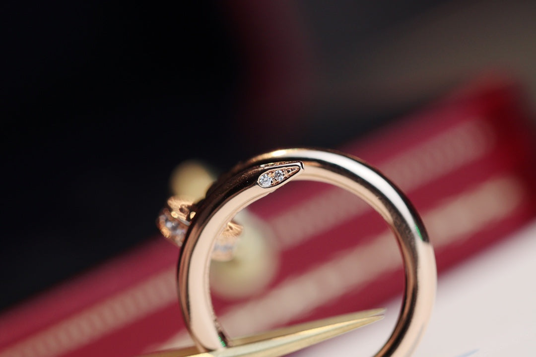 ¡®Lume Jewels¡¯JUSTE RING 2.65MM PINK GOLD DIAMOND