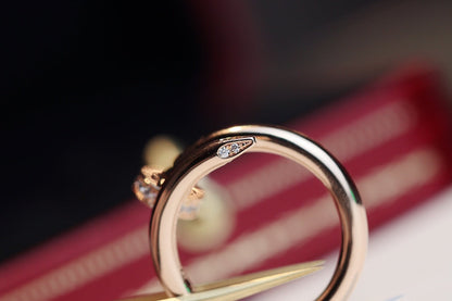 ¡®Lume Jewels¡¯JUSTE RING 2.65MM PINK GOLD DIAMOND