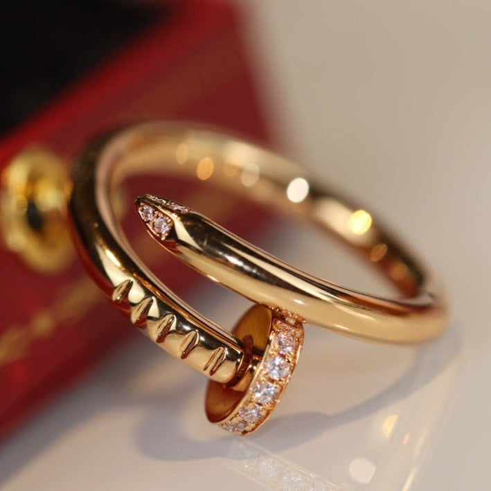 ¡®Lume Jewels¡¯JUSTE RING 2.65MM GOLD DIAMOND