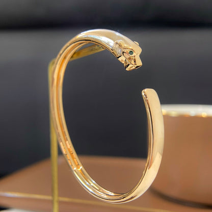 ¡®Lume Jewels¡¯PANTHERE GOLD OPEN BRACELET