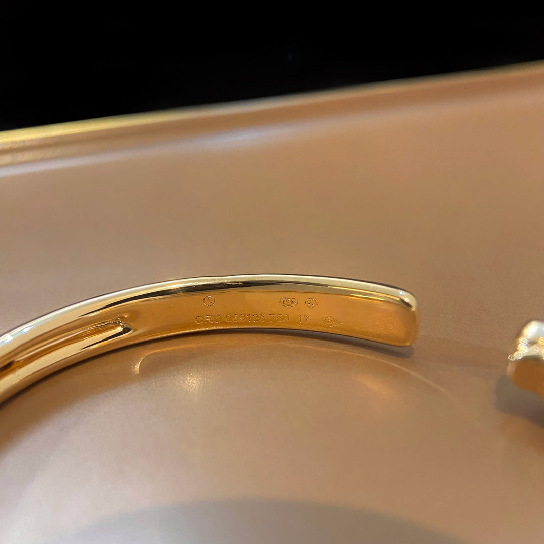 ¡®Lume Jewels¡¯PANTHERE GOLD OPEN BRACELET