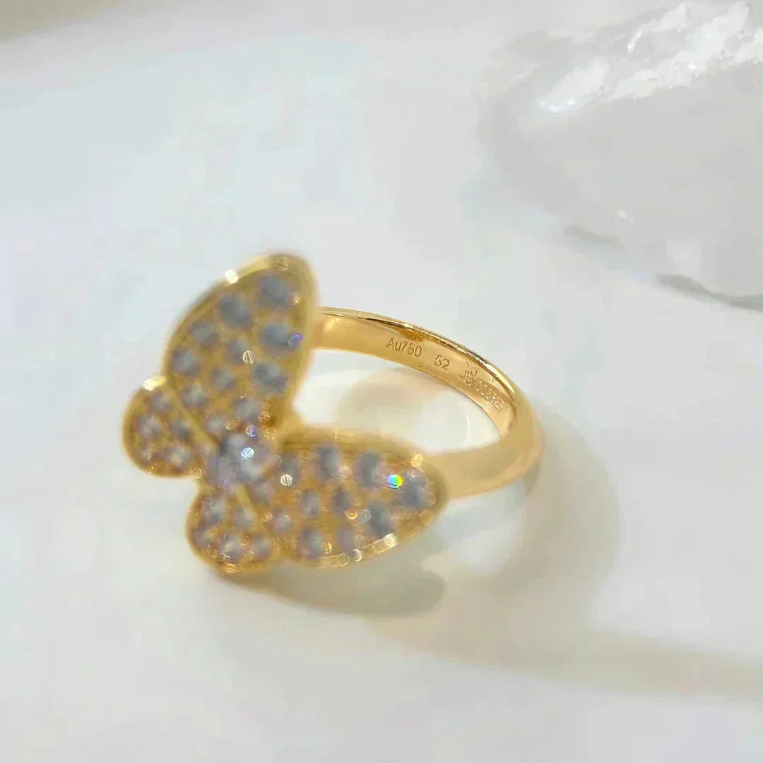 ¡®Lume Jewels¡¯BUTTERFLY DIAMOND RING