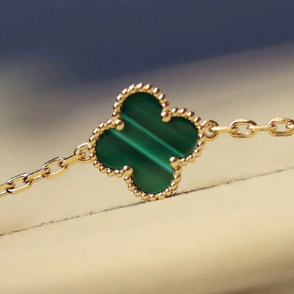 ¡®Lume Jewels¡¯CLOVER 20 MOTIFS MALACHITE GOLD