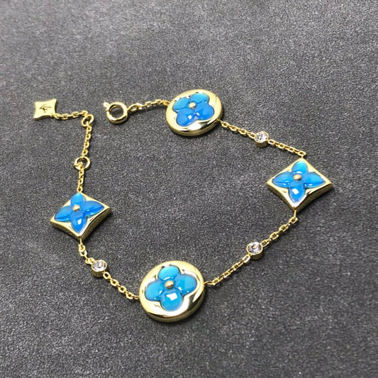 ¡®Lume Jewels¡¯STAR AND SUN TURQUOISE 4 MOTIFS 3 DIAMONDS