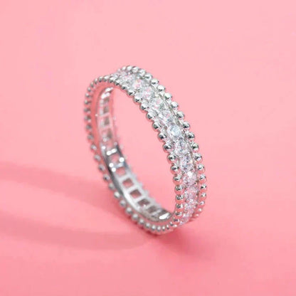 ¡®Lume Jewels¡¯PERLEE DIAMOND SILVER RING