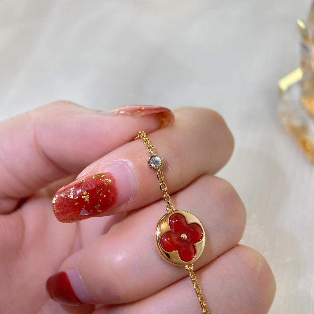 ¡®Lume Jewels¡¯SUN PEDANT CARNELIAN BRACELET