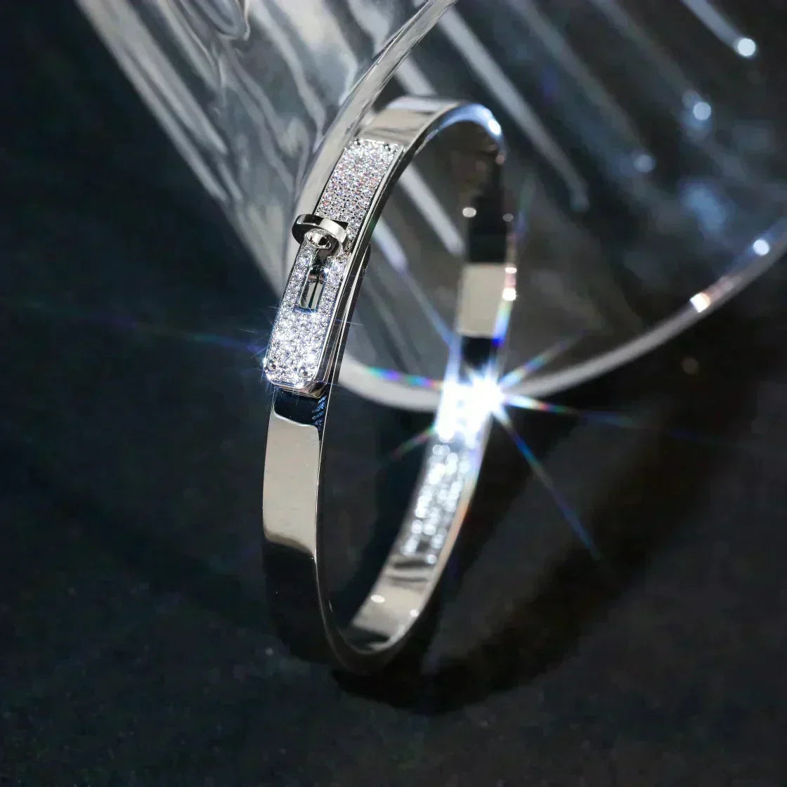 ¡®Lume Jewels¡¯KELLY SILVER DIAMOND BRACELET