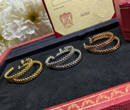 ¡®Lume Jewels¡¯CLASH LARGE HOOP EARRINGS