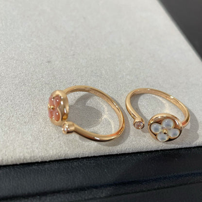 ¡®Lume Jewels¡¯SUN 1 DIAMOND PINK MOP RING