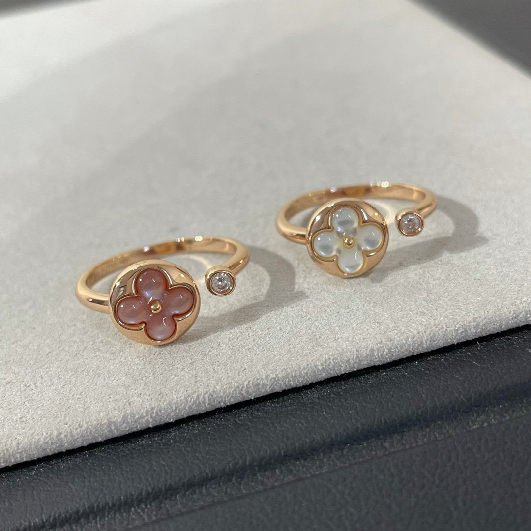 ¡®Lume Jewels¡¯SUN 1 DIAMOND PINK MOP RING