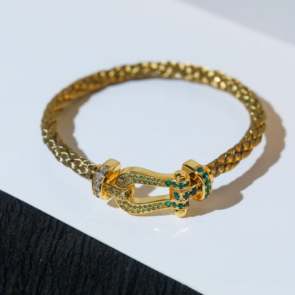 ¡®Lume Jewels¡¯FORCE 10 GOLD GREEN DIAMOND PAVED