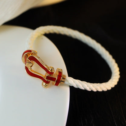 ¡®Lume Jewels¡¯FORCE 10 WHITE TEXTILE DIAMOND PAVED