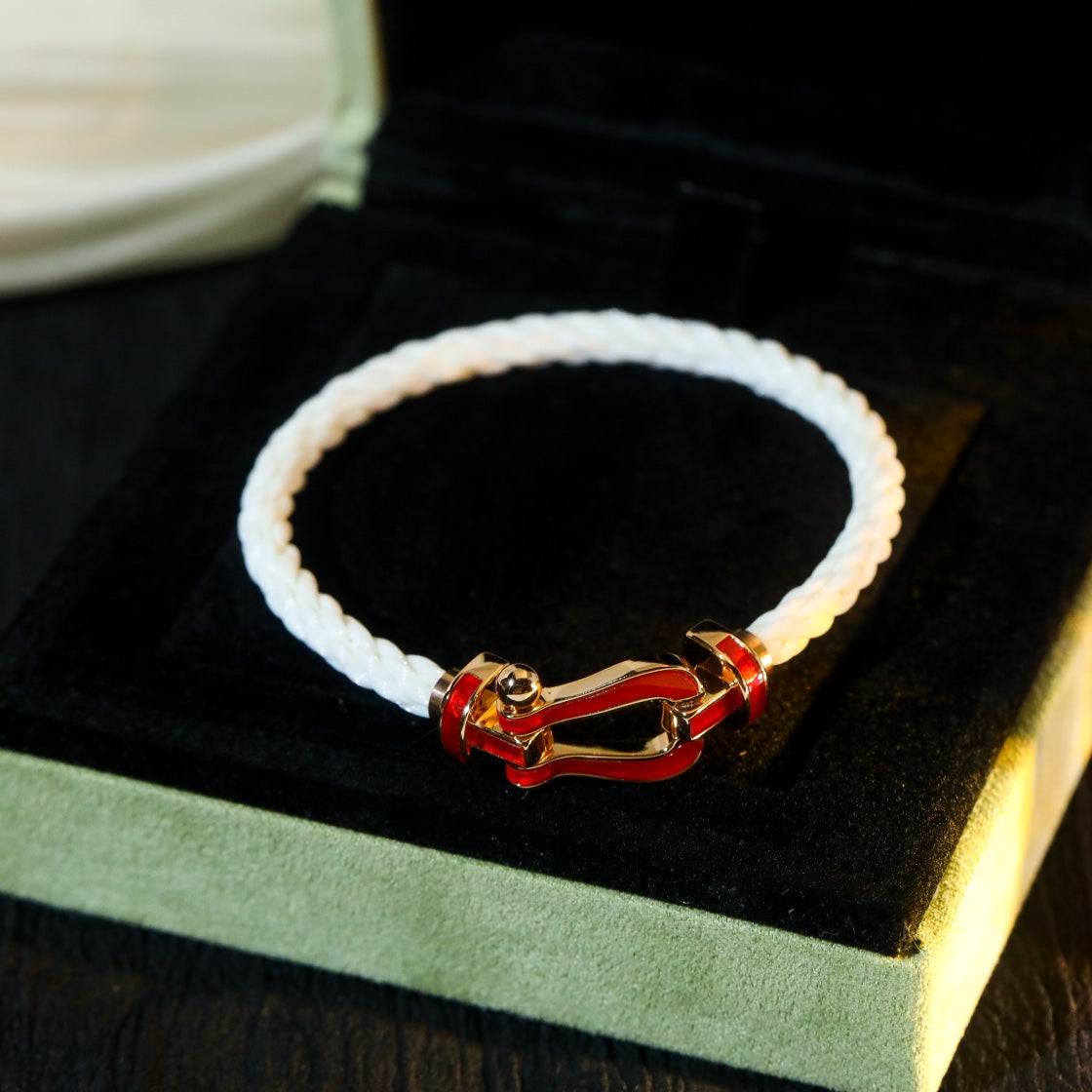 ¡®Lume Jewels¡¯FORCE 10 WHITE TEXTILE DIAMOND PAVED