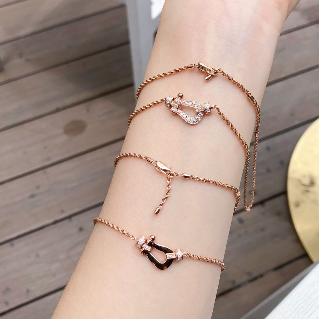¡®Lume Jewels¡¯FORCE 10 PINK GOLD DIAMOND NECKLACE