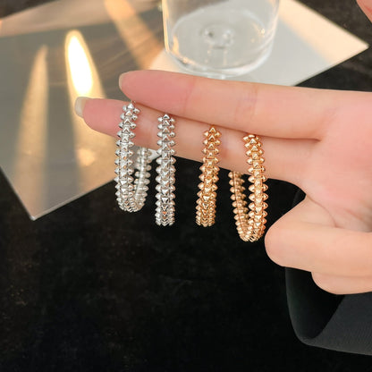 ¡®Lume Jewels¡¯CLASH HOOP EARRINGS