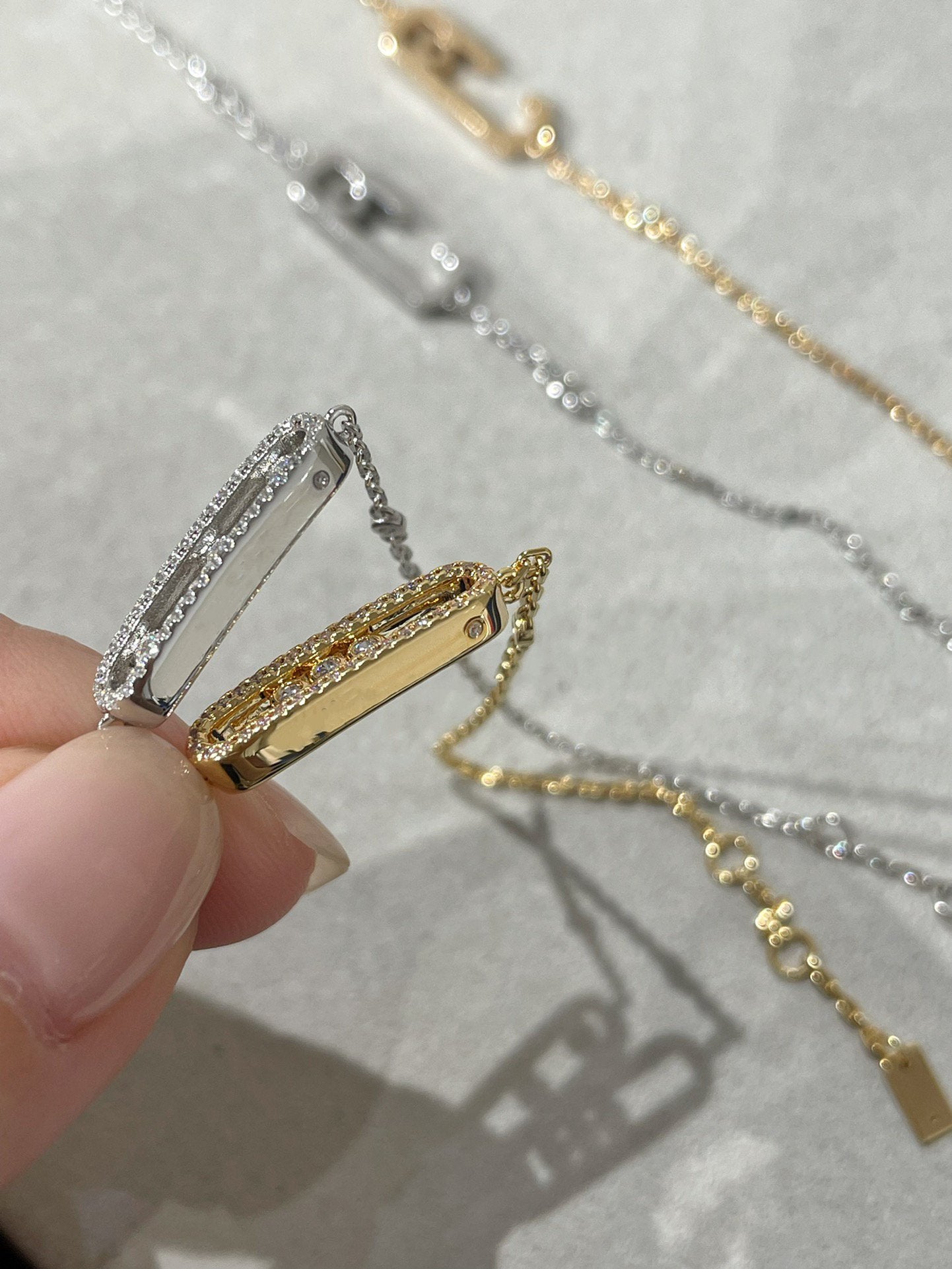 [Lume Jewels]BABY MOVE DIAMOND BRACELET(Adjustable length)