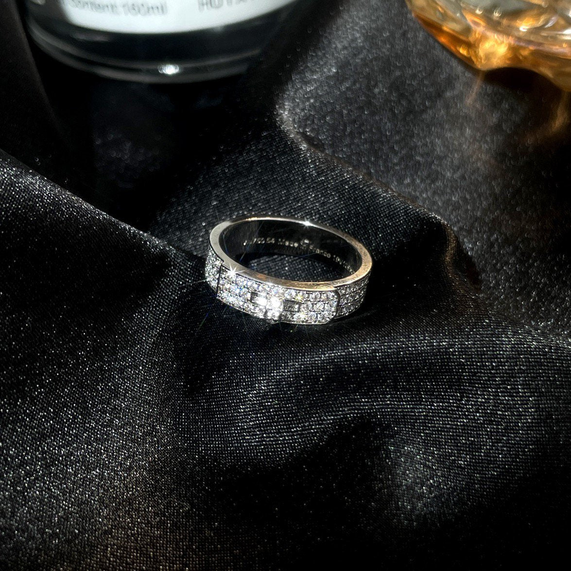 ¡®Lume Jewels¡¯KELLY SILVER DIAMOND RING