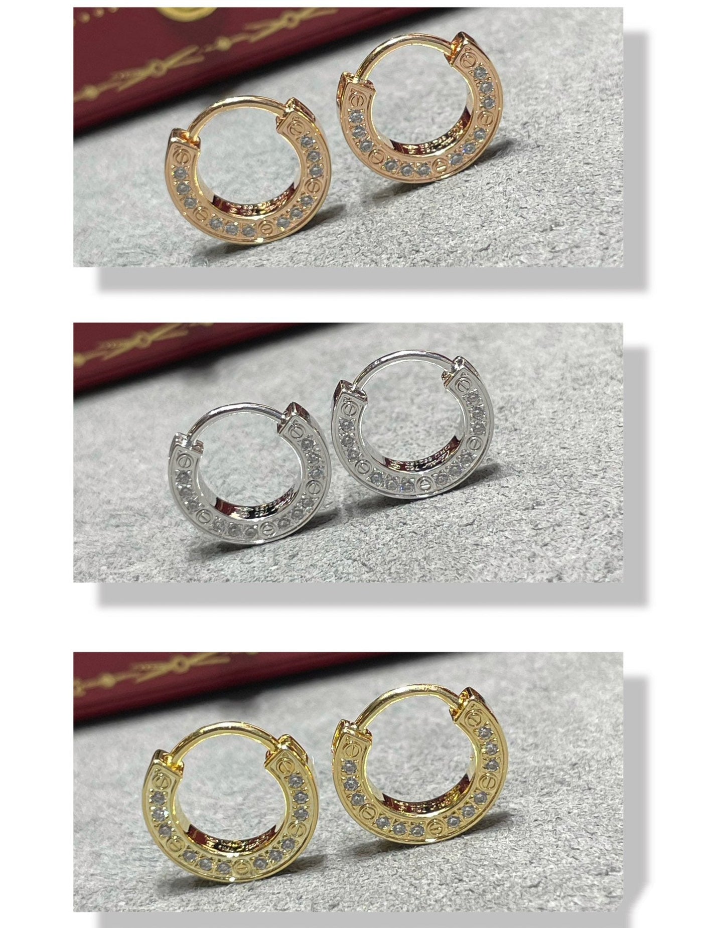¡®Lume Jewels¡¯LOVE DIAMOND EARRINGS