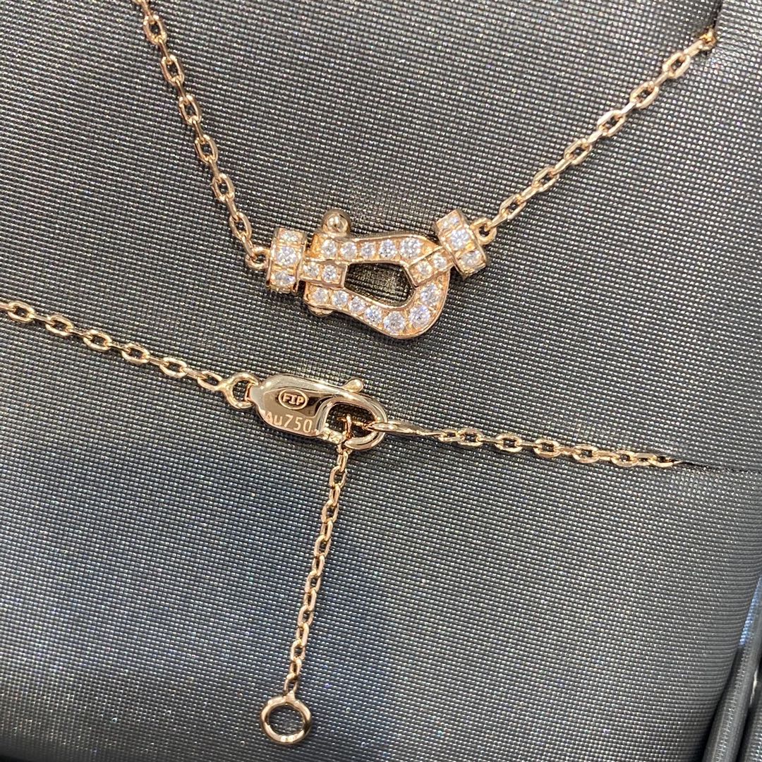 ¡®Lume Jewels¡¯FORCE 10 DIAMOND PINK GOLD NECKLACE MINI MODEL