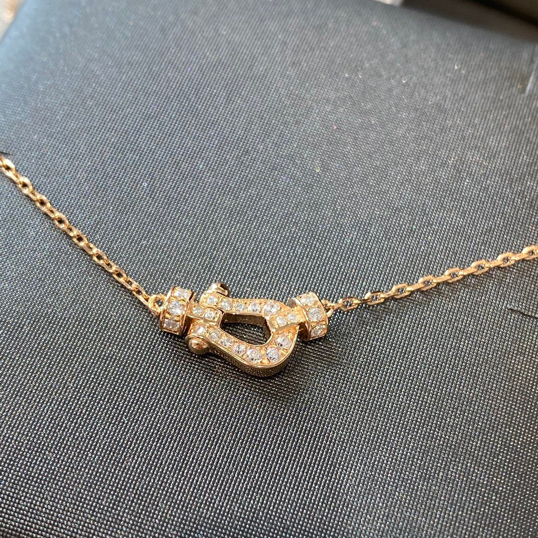 ¡®Lume Jewels¡¯FORCE 10 DIAMOND PINK GOLD NECKLACE MINI MODEL