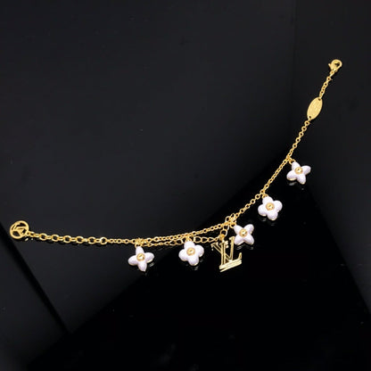 ¡®Lume Jewels¡¯LOGO 6 MOTIF STAR AND SUN GOLD BRACELET