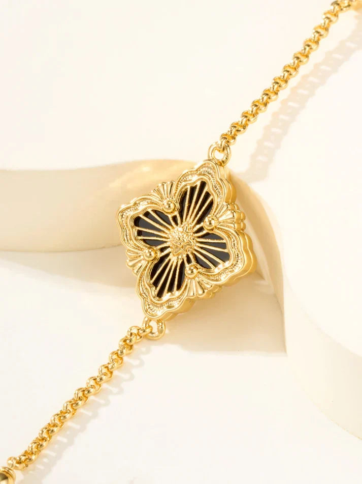 [Lume Jewels]B.C.L ENAMELED One-Flower Bracelet£¨Various Colors)