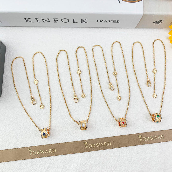 [Lume Jewels] B.C.L ¡°Little Waist¡± Enamel NECKLACE£¨Various colors